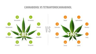 CBD and THC